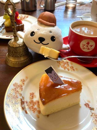 おされ　な　かへ　で　おちゃ☕️