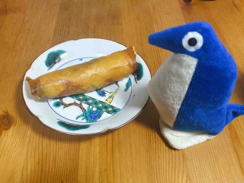 エビアボカド春巻き！