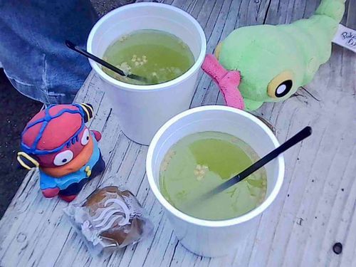 一緒に飲むよ