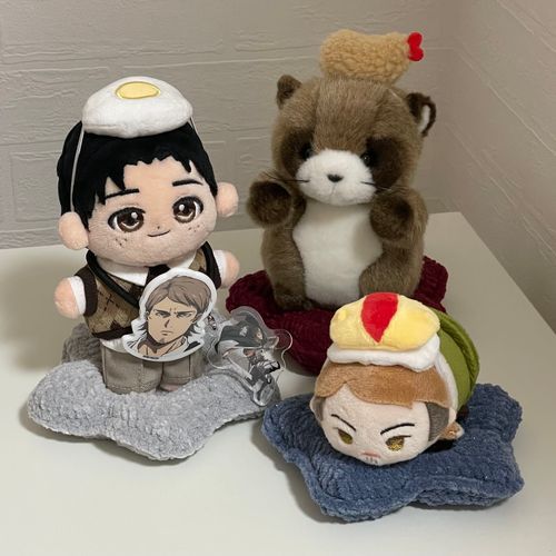 えびふらい と めだまやき と おむらいす❕