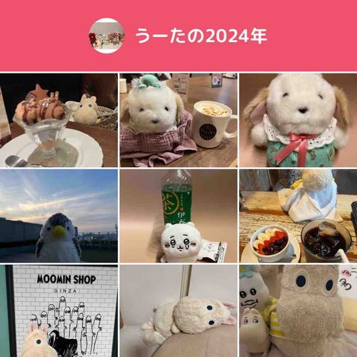 今年はふわもこSNSに出会えたとてもいい年でした〜！ふわもこの皆さん、ふわもこの保護者の皆さん、たくさんの皆さんに癒されました❣️来年もゆるゆると続けて行きたいと思ってるのでよろしくお願いします🙇‍♀️良いお年を〜！！！