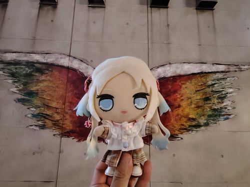 大天使ルリエル、再び降臨！
#ぬい旅　#大沢瑠璃乃