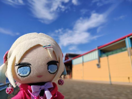 ハーバーシティ蘇我に遊びに来たよ！
あちー
#ぬい旅　#大沢瑠璃乃