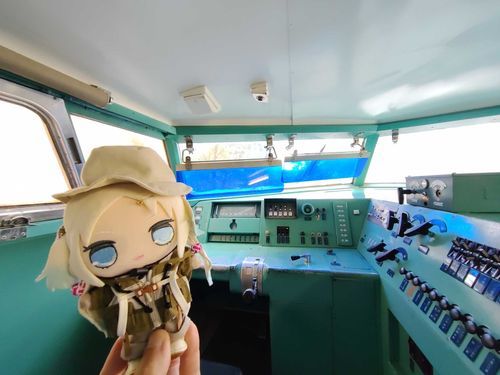 0系の運転台も入れて無料とか凄ない？！
#ぬい旅　#大沢瑠璃乃