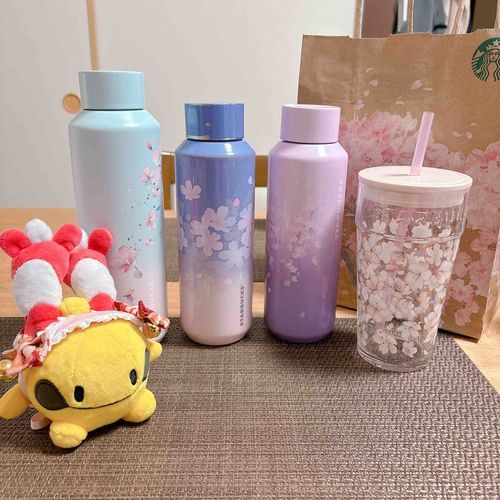 スタバの桜は毎年の楽しみだね🌸