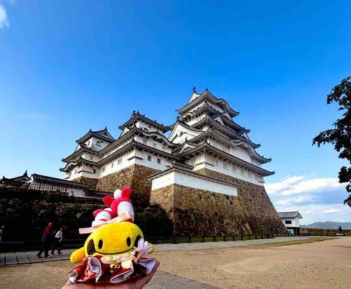 姫路城！晴れてよかったね☀️