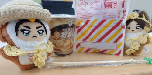 🦉🌸さん、忙しいのは分かりますがちゃんとお昼は食べましょ
🦊休憩も大事だよ