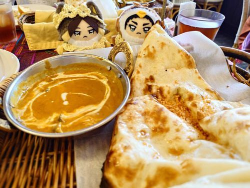 🦉カレーナン…珍しいですね
🦊大丈夫？食べられる？？？
