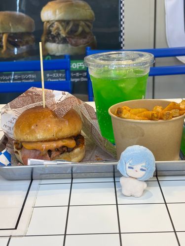 おっきいハンバーガー美味しかったね