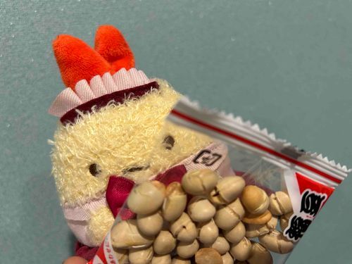 豆の準備はバッチリです……さぁ、お嬢さん！　外に豆撒くとアレなんで福は内だけしましょうね。