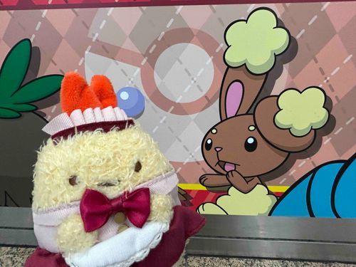 写真整理したら出てきたミミロルちゃんとお嬢さんです。かわいい〜ですね。