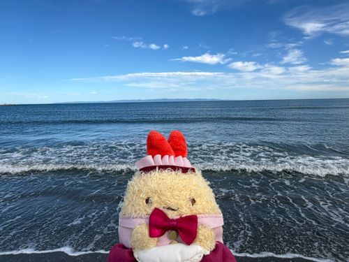 ごきげんよう。お嬢さんです。
初日本海だったの。空がびっくりするくらい青かった。