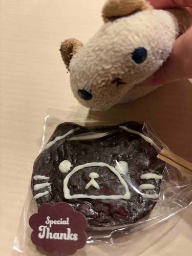 ニヤアのケーキでしゅ(=^x^=)
とてもおいしかったでしゅ