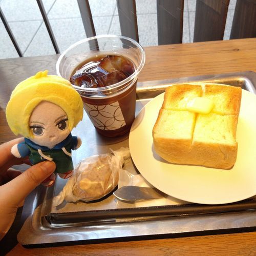 坂本さん!!ここのモーニング美味しすぎますね!!