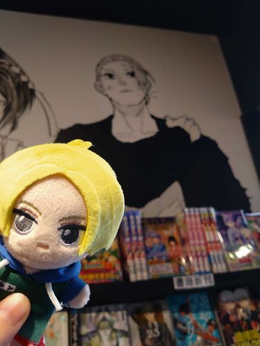 ジャンプショップに坂本さんいましたよ!!