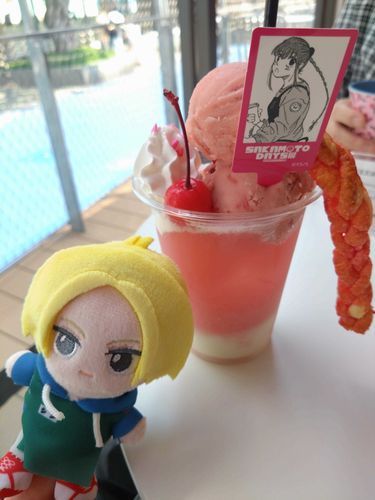 ルーちゃんとのコラボドリンク、めちゃくちゃ美味しかったです