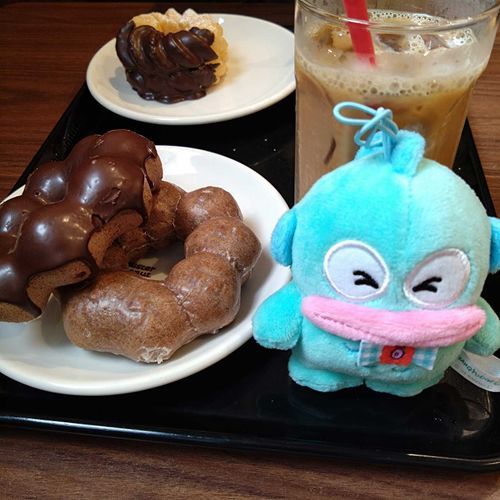 今日もミスタードーナツ来たよ〜