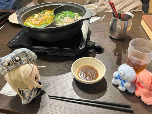 しゃぶしゃぶきたよ。