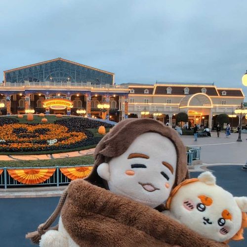 同郷とディズニーデビューでーす！