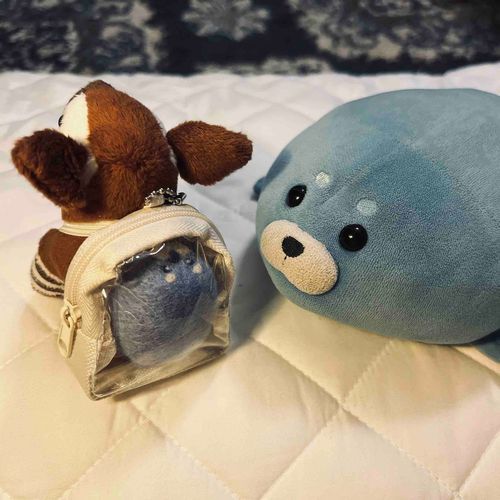 またひさしぶりになっちゃった…
さぶちゃんね、おかぴといっしょに　ひなんくんれんしたよー

かいぬしも、ぼうさいりゅっくをつくるっていってたの。みんなもー、さぶちゃんといっしょに　おしたくしようねー🦭
