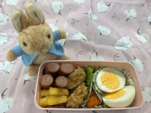 唐揚げ入れるとテンション上がるŧ‹”ŧ‹”( ‘ч’ )ŧ‹”ŧ‹”