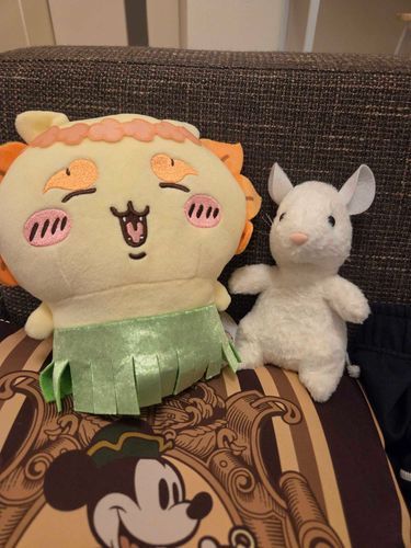 大人気キャラと撮ったネズ～。