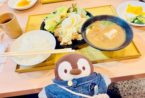 主はまたチキン南蛮を食べております🐧