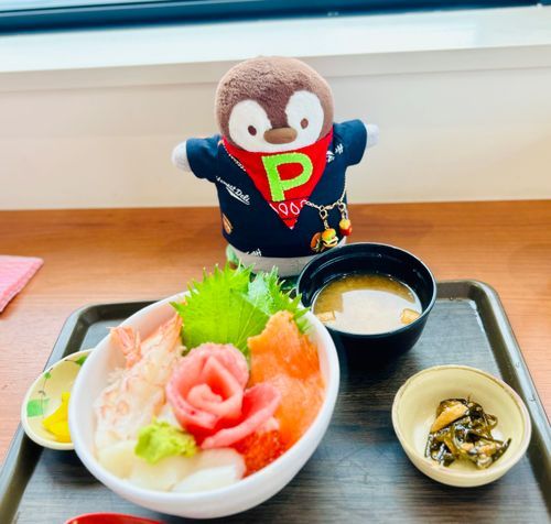 昨日食べた海鮮丼🐟✨