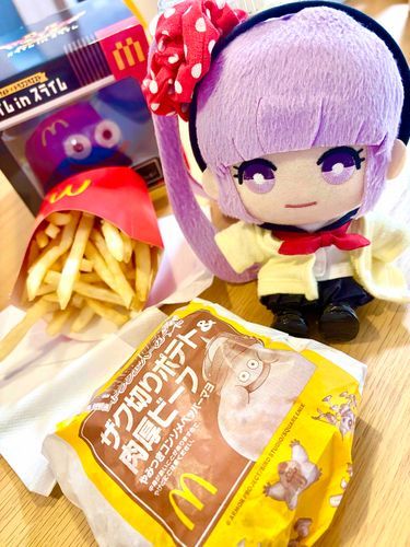「ドラクエコラボだって。一緒にスライムもお迎えしたよ」