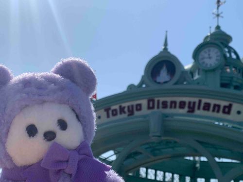 すこしまえのおでかけ！
パークのなかには はいらなかったけどわくわくしたきもちになったよ！