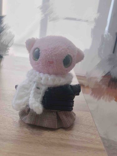 マフラー🧣作ってもらったよ ♡.*･ﾟ
あったかいな~( * ॑꒳ ॑*)