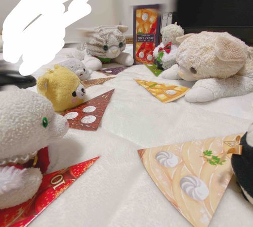 みんなでケーキのゲームしたよ🎂