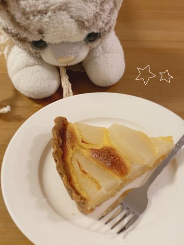 梨のタルトを焼いたよ🍐⋆.꙳⸜
おいしいな～（´-`）.｡oO（ Byとら