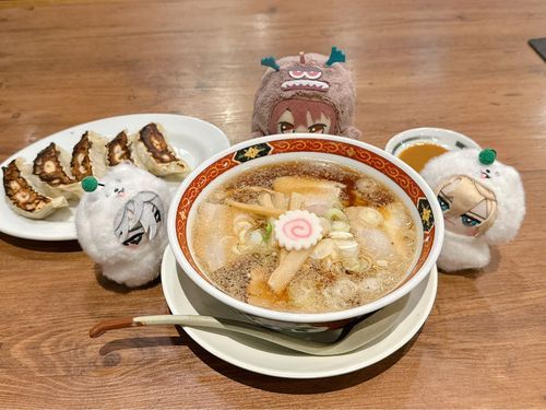 6月に仙台に行った時に喜多方ラーメンを食べに連れていかれたよ、何故か來人も着いてきてたね……