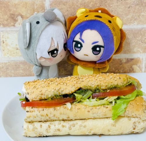 パン大きいね