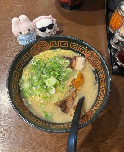 今日のラーメン！
たっちのよだれかけのリボンほどけてた🫠