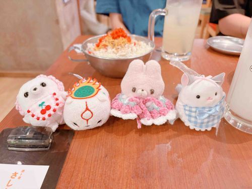 しゅうごう！
左から2番目の子は、ともだちのとこのぬい‎꜀^. ̫.^꜆