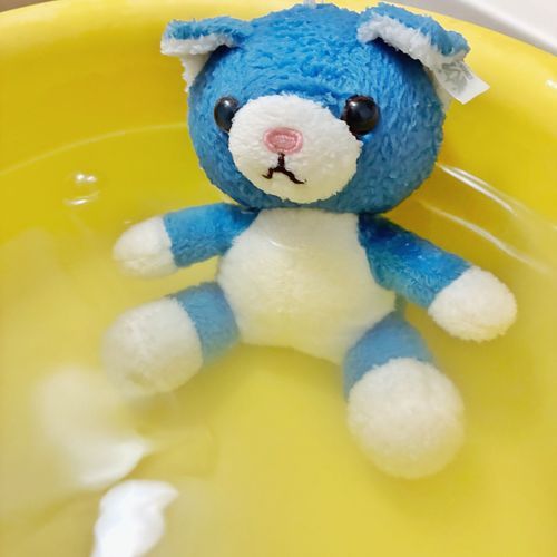 新しいユニフォームが届いたので着替える前にお風呂です