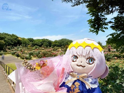 ちょっとまえに バラえんに行ってきたんだ
いいかおりがしたよ