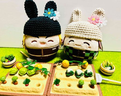 うさぎの帽子を作りました👒

(　•̀ᴗ•́　)( ⸝⸝◜ᴗ◝⸝⸝ )収穫祭です🥕🥕🥕