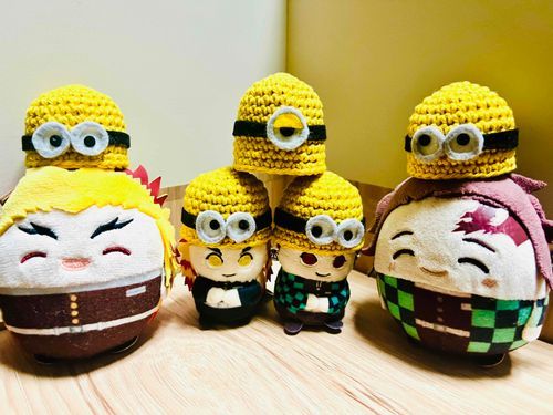 ﾐﾆﾐﾆﾌﾚﾝｽﾞのﾐﾆｵﾝ帽子を作りました

ﾕﾆﾊﾞに連れて行こうと思います🍀