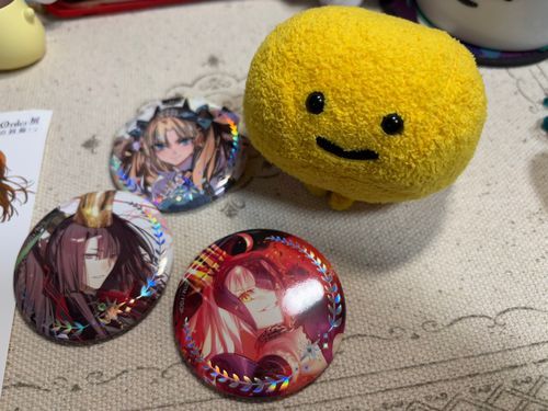 長老たちが行ってきた展示のお土産おきゃねー
どのキャラも綺麗おきゃ！