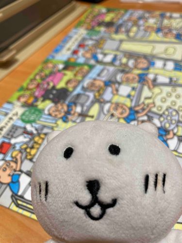 このまちがいさがしすんごく難しいの…むむむ🤔