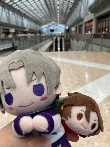 これはあるじがご友人と共に、おんりー？なる場所へと向かった時の写真だ。以前、あるじにおんりーとは何かを尋ねた時、「オンリーとは即ち戦場、限られた資源を用いて己の夢を他者よりも早く掴み取る為の戦場だ」と力強くおっしゃっていた。念入りに下準備と確認を済ませていたということは、相当な手慣れがいる場所なのだろうと考え、この日は気を引き締めてあるじの護衛をした。