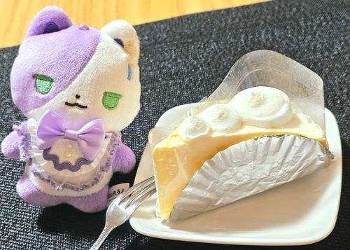 いただきものの ちーずけーき