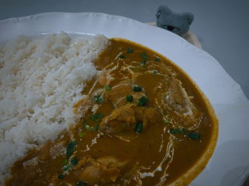 大きなカレー
