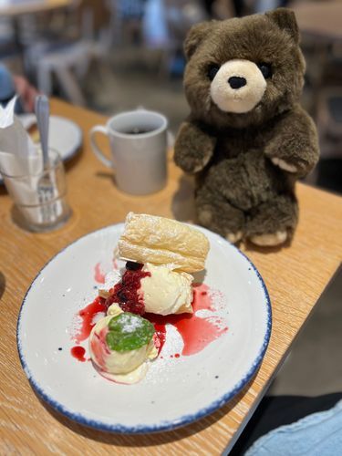 いっぱい歩いて休憩カフェ☕️