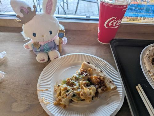 ぐんまけんの みそピザ✨🍕おいしかった〜♪😋
