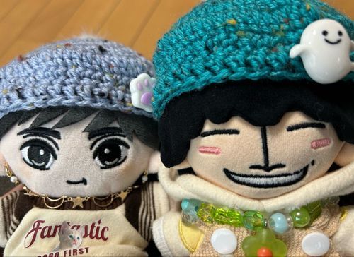 あたらしいおぼうしかってもろたの！かわいい？
