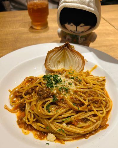 ボロネゼたべた🍝
たまねぎさん、いつものよりあまくてうまうま😳🧅

